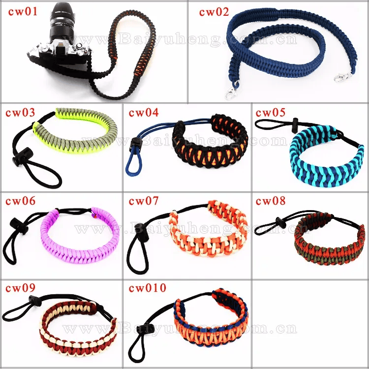 PL05 Paracord Camera Wrist Strap