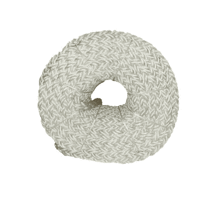 Techno Marine 3-Strand Nylon Rope in white color