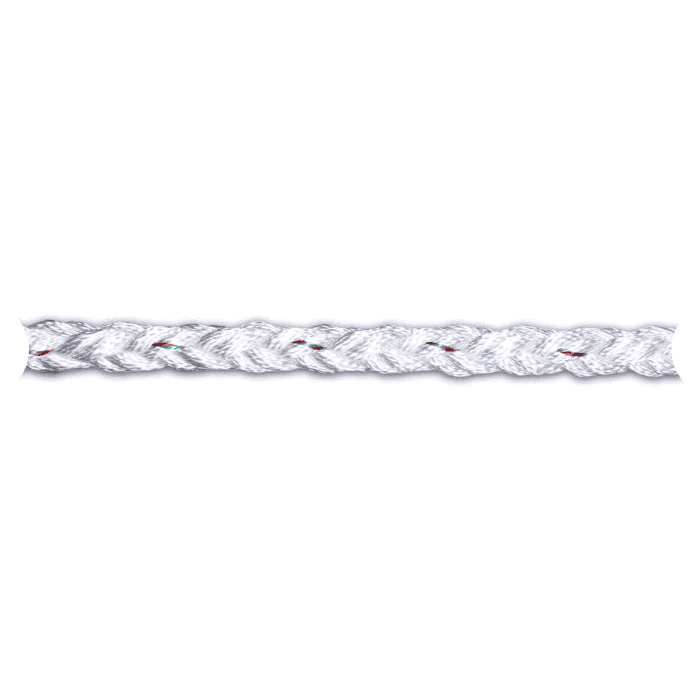 Ropes.sg 8-Strand Plaited Nylon Anchorbraid in white color