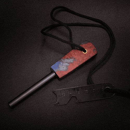 How to Import Ferrocerium Rods from China to Australia: A Handy Guide for Business Owners to Find Ferro Rod Suppliers 15 Ferro rod for sale with wooden handle and round-tooth striker.