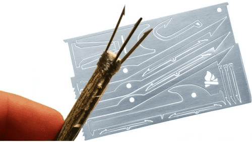 Top 10 Survival Card Suppliers in Canada: Bulk Options for Outdoor Enthusiasts and Emergency Responders 3 Survival card suppliers: Bushcraft Essentials JV Survival Card on white background.