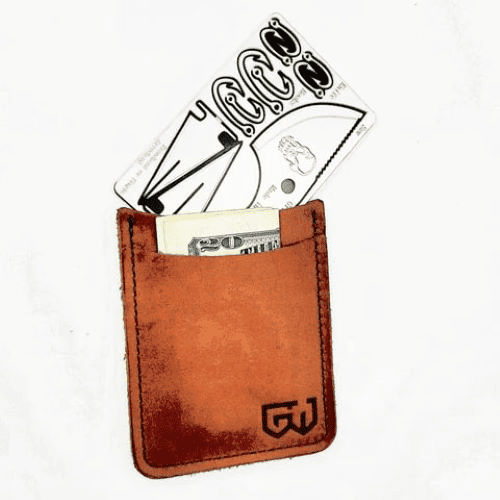 Survival card wholesale: Grim Workshop “Bushcraft EDC Survival Card” fits into a wallet