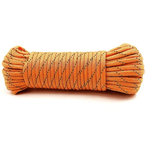Orange, reflective paracord for sale