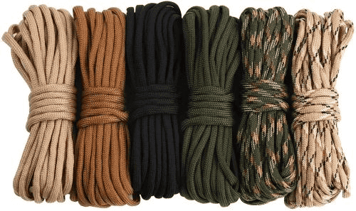 Paracord for sale in different colors