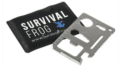 Top 10 Survival Card Suppliers in the USA: A Guide to Choosing the Right One for Your Needs 3 Survival card suppliers: "Frog & Co. 11-in-1 Survival Wallet Tool" on white background.