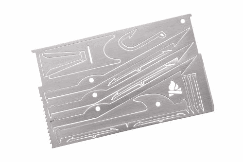 Top 10 Survival Card Suppliers in Sweden: Factors to Consider when Choosing a Supplier of Survival Hand Tools Online. 15 Survival card suppliers: “Bushcraft Essentials – JV Survival Card” on white background.