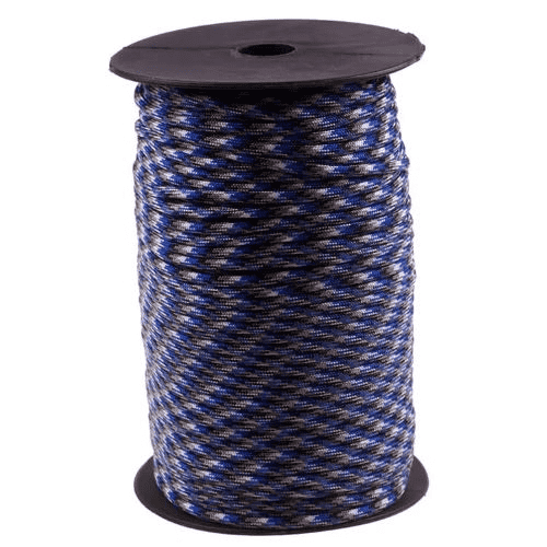Paracord manufacturer: paracord ropes in spools.