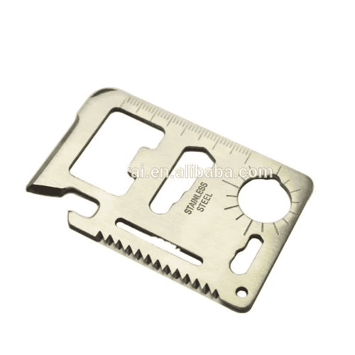 Survival card bulk: Yukai survival card on white background.