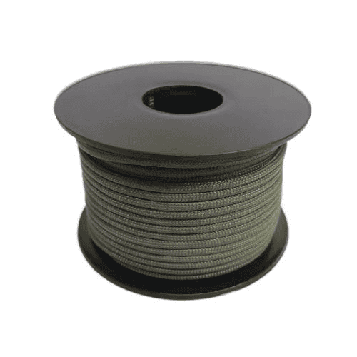 How to Import Paracord from China to Switzerland (Plus Paracord Manufacturer Options for Your Business) 7 Paracord factory: gray paracord wrapped around a spool.