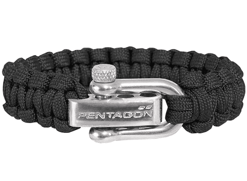 Check out this minimalist but stylish paracord bracelet from Military 1st.