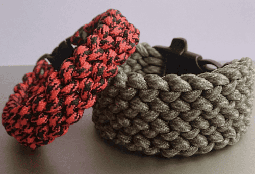Survivalism offers paracord bracelets with these unique braided designs.
