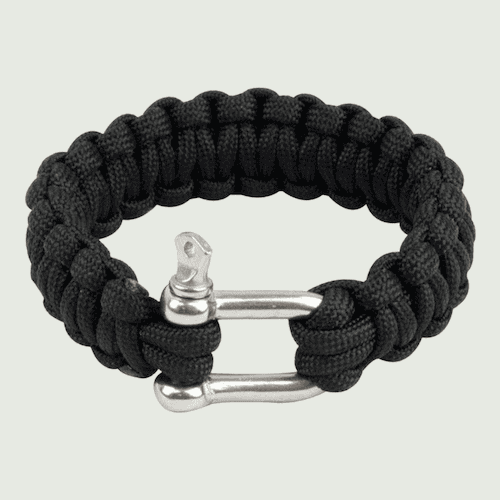 Top 10 Paracord Bracelet Manufacturers in the UK: A Guide to the Best Brands and Products 11 JAYJAYS offers an alternative paracord bracelet style with D-ring shackle.