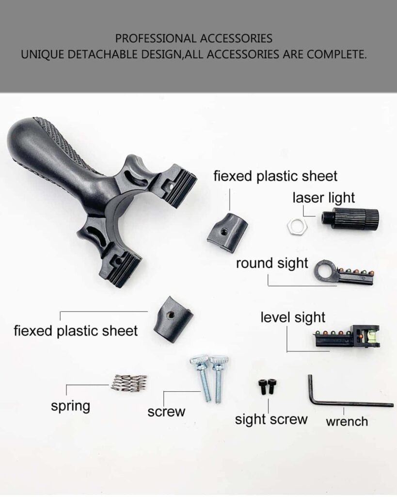 SSR03 Professional Slingshots Set Laser Slingshot